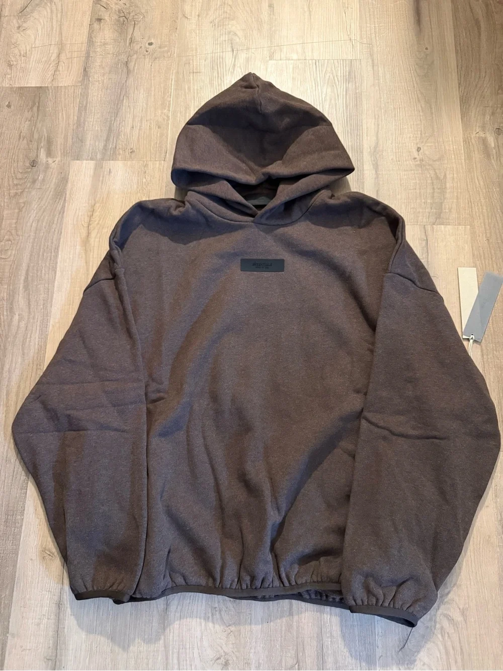 Essentials Brown Pullover Hoodie